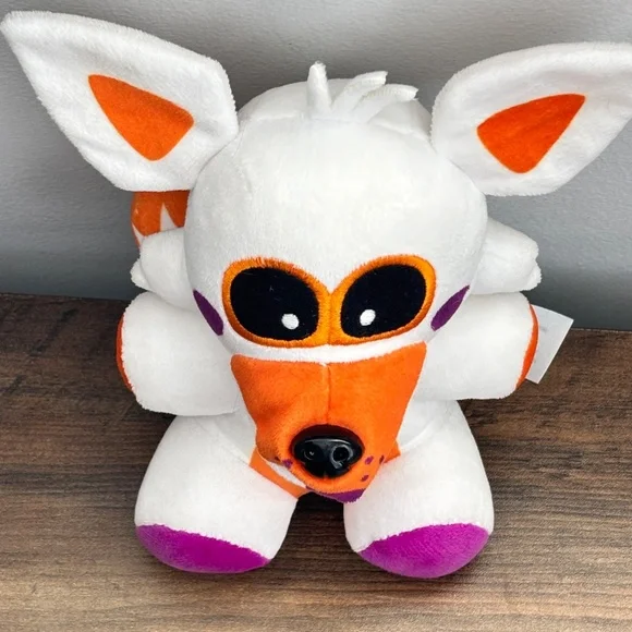 FNAF Five Nights At Freddys Plush 2017 Lolbit Funko Sister Location RARE Toy EUC - Picture 2 of 10
